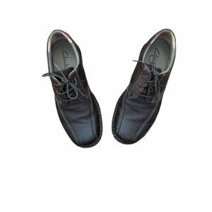 Clarks Espace Men’s Size 13M Casual Lace Up Oxford Shoes Brown